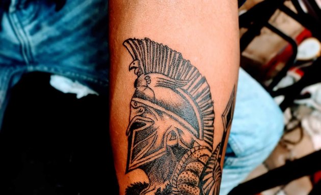 Jazzink Tattoos & Piercing Studio - Warrior/Spartan tattoo design Jazzink  tattoos & Piercing studio For appointments = 9540311509
